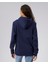 Mooncover Kadın Kapşonlu Kanguru Cepli Sweatshirt – Bordo 4
