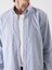 Yeni Sezon Regular Fit Uzun Kollu Çizgili Erkek Gömlek 3