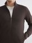 Yeni Sezon Dik Yaka Uzun Kollu Erkek Fermuarlı Sweatshirt 3
