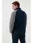 Slim Fit Yarım Fermuarlı Kışlık Şardonlu 2'li Paket Polar Erkek Polar 5906055S2 4