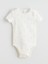 Yeni Sezon Bisiklet Yaka Kız Bebek Çıtçıtlı Body 2'li 5