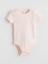 Yeni Sezon Bisiklet Yaka Kız Bebek Çıtçıtlı Body 2'li 2