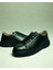 Erkek %100 Deri Esnek Taban Bağcıklı Casual Ayakkabı Sneaker 4