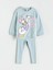 Yeni Sezon Bisiklet Yaka Uzun Kollu Daisy Duck Baskılı Kız Bebek Sweatshirt ve Tayt 2'li 1