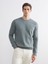 Yeni Sezon Bisiklet Yaka Baskılı Erkek Sweatshirt 1
