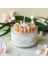 Cacagift Vanilla Blossom ( Vanilya Çiçeği) Kokulu Mum – Yumuşak Vanilya Aromalı Dekoratif Mum 1 Adet 1