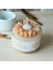 Cacagift Vanilla Blossom ( Vanilya Çiçeği) Kokulu Mum – Yumuşak Vanilya Aromalı Dekoratif Mum 1 Adet 2