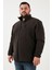 Regular Fit Dik Yaka Fermuarlı Büyük Beden 2'li Paket Polar Hırka Erkek Hırka 5906028BS2 3