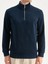 Yeni Sezon Fermuarlı Dik Yaka Uzun Kollu Erkek Sweatshirt 3