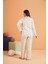 Kadın Beyaz Pijama Takımı 28022 5