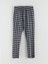 Yeni Sezon Standart Kalıp Ekose Erkek Pijama Alt 2