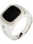 Silver Siyah Erkek Yüzük 2