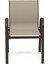 Holly Antique Iron Beige Alüminyum Kumaş Bahçe Sandalyesi 3