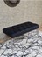 Krom Tel Ayaklı 90 cm Puf Bench - Puf - Bench - Kasalı Oturak - Oturak - Yatak Ucu Puf Siyah Renk 90 x 40 Boyut/ebat 1