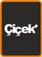" Çiçek " Oto Sticker Motor Sticker 14X5 cm Beyaz 1