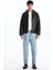 Yeni Sezon Slim Fit Kapüşonlu Erkek Deri Görünümlü Ceket 2
