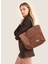 Deri Kahve Kadın Shopper Çanta 9130 2