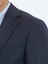Lacivert Çizgili Modern Fit Yün Karışımlı Takım Elbise 5