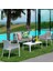 Net Relax White Bahçe Koltuğu 4