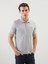 Yeni Sezon Polo Yaka Merserize Görünümlü Erkek Tişört 1