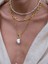 Dery Damla Kolye Choker Gold 1