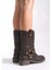 Ceruvylth Kadın Kısa Çizme 00128803 Kahverengi Antik 4