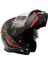 Gp My Helmet MKS002-BGR Güneş Vizörlü Şeffaf Çene Açılır Motosiklet Kaskı L 3