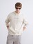 Yeni Sezon Uzun Kollu Baskılı Erkek Hoodie 1