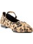 Leopar Desenli Kadın Babet 3