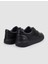 Siyah Erkek Deri Sneaker 121737R 3