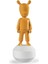 The Orange Guest Little Porselen Heykel 1
