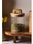 Acacia 800 ml Akasya Vakum Kapak Borosilikat Yuvarlak Cam Kavanoz 10X12 cm 1