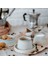 Sky Mavi Stoneware Espresso Fincanı ve Tabağı 3