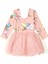 Fairies Pembe Kız Çocuk Elbise 1