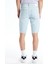 Yeni Sezon Slim Fit Erkek Jean Şort 4