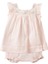 Pembe Pötükareli Fırfırlı Tunik ve Bloomer Şort Kız Bebek 2'li Set 1