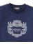 Lacivert Silver Logo Baskılı Kız Çocuk Sweatshirt 3