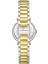 JPQLS967328YG Altın Rengi Metalik Gri Çelik Kadın Kol Saati 4