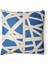 Nastri Mavi Beyaz 60X60 cm Dekoratif Yastık 2