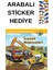 Arabalı Sticker Hediyeli - Okul Öncesi Resimli Kitaplar Masal - Inşaat Makineleri 1