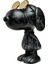 Snoopy Sun Graf Siyah Gold Heykel 1