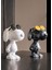 Snoopy Sun Graf Siyah Gold Heykel 2