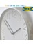 Tromma Duvar Saati | Beyaz Renk | Sessiz Çalışan Saat | 25 cm 6