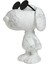 Snoopy Sun Graf Siyah Beyaz Heykel 1