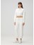 Beyaz Crop Sweatshirt 2