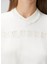 Beyaz Crop Sweatshirt 5