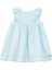Aqua Fırfırlı Kolsuz Kız Bebek Elbise 1