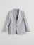 Yeni Sezon Standart Kalıp Keten Görünümlü Erkek Blazer Ceket 5