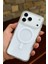 Apple Iphone 17 Pro Max Uyumlu Şeffaf Magsafe Kılıf Darbe Emici Silikon, Kamera Korumalı, Manyetik 2