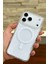 Apple Iphone 17 Pro Max Uyumlu Şeffaf Magsafe Kılıf Darbe Emici Silikon, Kamera Korumalı, Manyetik 4